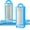 blue 20 pack, variant on ANHXN Party Favor Boxes Senior Prom Gift Boxes Treat Boxes Gift Boxes Birthday Candy Bags Birthday Party Treat Boxes Bridal Shower Supplies
