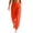 34# Orange, variant on Women's Fleece Sweatpants Winter High Waisted Joggers Athletic Pants Casual Fall Drawstring Trousers with Pockets,Light Blue 3XL