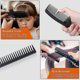 thumbnail image 5 of Curly Hair Comb, 3pcs Heat Resistant Wide Prong Comb, Professional Hairdressing Combs, Black Carbon Men's Comb, For Long Wet Or Curly Hair, 5 of 5