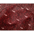 thumbnail image 4 of oneOone Silk Tabby Fabric Leaves & Paisley Block Print Sewing Fabric BTY 42 Inch Wide, 4 of 4