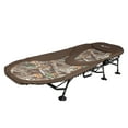 Ozark Trail North Fork Adjustable Camo Camping Cot, Green, 77.9"L x 31