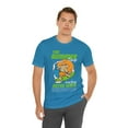 thumbnail image 6 of The Summer Time Retro Surfing Wave  Unisex Jersey Short Sleeve T-shirt, 6 of 12