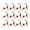 J, variant on LED Reindeer Wall Decorations Set, Christmas Wall Decor with Warm LED Backlight, Peel & Stick Reindeer Decoration