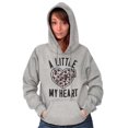 thumbnail image 5 of Pizza Piece Of Heart Valentines Day Hoodie Sweatshirt Women Brisco Brands S, 5 of 6