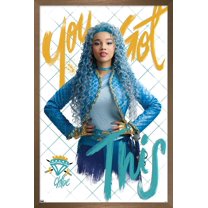 Disney Descendants: The Rise of Red - Chloe Wall Poster, 14.725" x 22.375" Framed