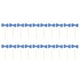 thumbnail image 2 of 20 Piezas De Papel Brillo Bowknot Cake Topper De Cumpleaños Decoración De Azul, 2 of 7
