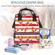thumbnail image 5 of Easygdp Red Lobster para Bolsa de Bebé de Gran Capacidad con Múltiples Bolsillos, Bolsa de Pañales para Padres, Bolsa de Viaje Organizada y Elegante, 5 of 6