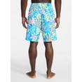 thumbnail image 2 of George Men's and Big Men's E-Board Swim Trunks with UPF 50+, 9" Inseam, Sizes S-3XL, 2 of 5