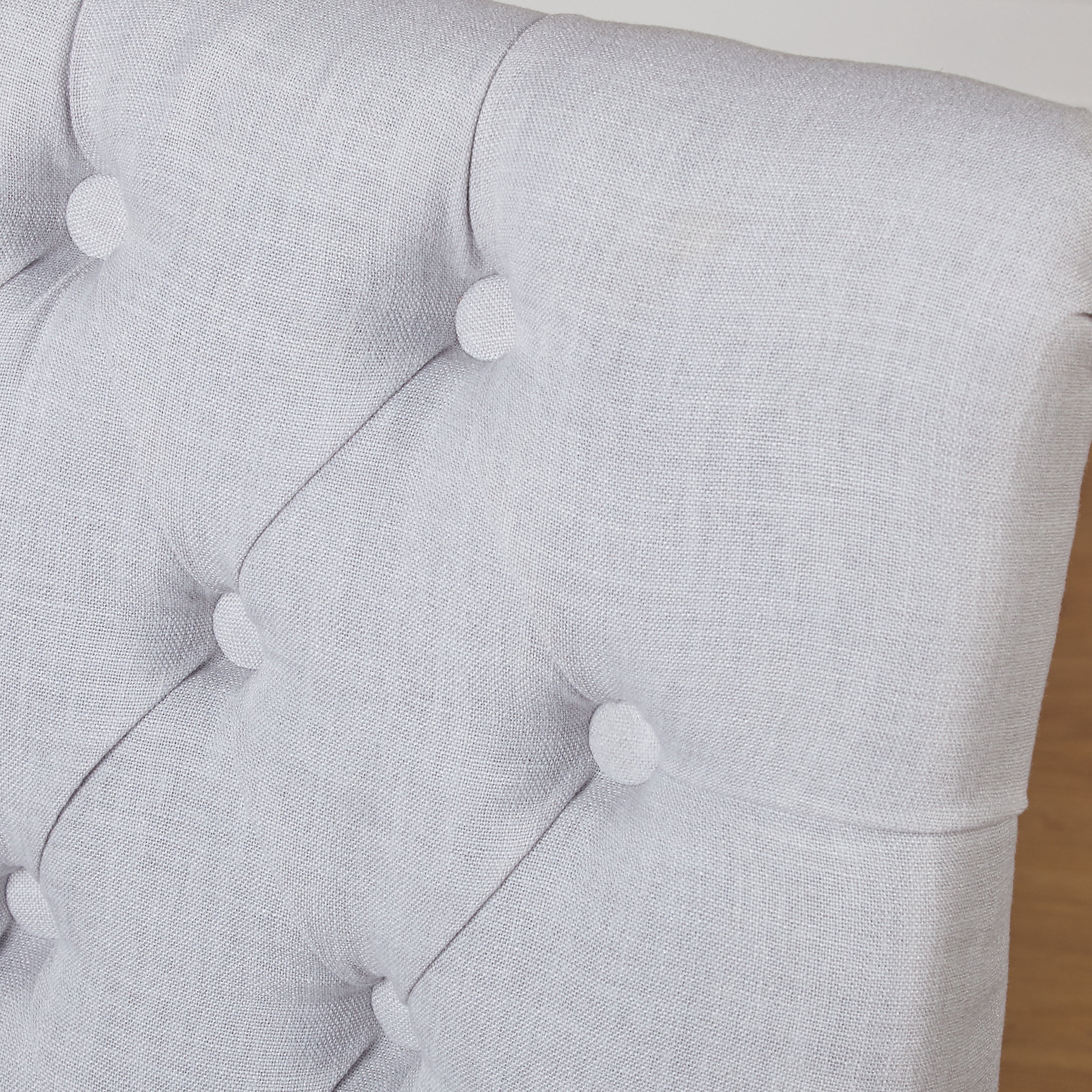 Annie Tufted Chair, Set of 2, Gray