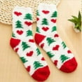 thumbnail image 2 of Chaussettes de Lit et de Sommeil Confortables et Duveteuses pour Femmes, Bas Festifs de Noël, 2 of 2