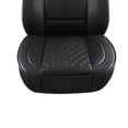 thumbnail image 3 of Protectores de Cubiertas Inferiores de Asiento Delantero de Coche de material cuero PU, Cojines de Sedanes No Suaves, Se la la adaptaciónción a Vehículos de Cinco Asientos Frente negro shamjiam Funda para asiento de coche trasero, 3 of 8