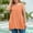 Orange, variant on Women's Loose Fit Short Sleeve Oversized T-Shirt Casual Slouchy Top for Everyday Wear