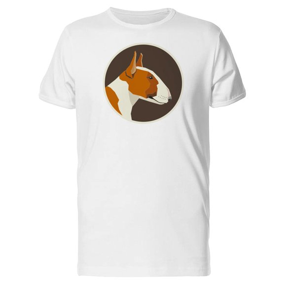 Dog Bull Terrier Avatar Icon Tee Men's -Image by Shutterstock