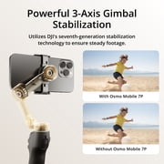 Dji أوسمو موبايل 7 P جيمبال استقرار للهاتف الذكي 3-محور الهاتف جيمبال