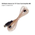 thumbnail image 3 of Antena de Radio de 3.2 Metros con Cable de Cobre Puro para Amplificador, TV y Sintonizador MD, Ideal para Recepción de Señal FM, Fácil Instalación y Uso Diario, 3 of 5