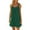01* Green, variant on bnaln Beach Dresses for Women Summer Casual Sleeveless Sundress Cover Up Ladies Trendy Shift Mini Tank Dress Loose Comfort Short Dresses Girls Lounge Dresses for Seaside Holiday Wear