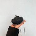 thumbnail image 3 of Bolsos cruzados ligeros de lujo nuevos con cierre brillante y cadena sólida para jóvenes, bolsos de hombro de alta calidad y sentido avanzado para mujeres 2024, 3 of 5