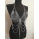 thumbnail image 1 of Ladies New Fashion Beach Chain Necklace Alloy Chain Bra Long Necklace And Pendant, 1 of 3