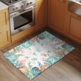 thumbnail image 3 of Summer Starfish Coral Washable Small Entryway Area Rugs 2'x3', Watercolor Seaweed Ocean Low Pile Throw Rug Non-Slip Sturdy Edge Binding Carpet for Front Door Floor Room Entry, 3 of 9