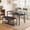 Storage-Gray, variant on Asofer Dining Table Set for 4, Kitchen Table and Chairs Set, Kitchen Table with Upholstered Bench and 2 Chairs for Small Space, Gray