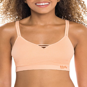Kindly Yours Women's Sustainable Seamless V Neck Bralette