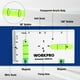 thumbnail image 3 of Magnético Pocket Level WORKPRO de nivel pequeño con 2 burbujas, 3 of 9