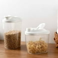 Big Sale! Plastic Pgeraug Hot Sale! 2 Storage Jars (1 Large, 1 Small