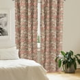 thumbnail image 2 of Ambesonne Geometric Curtains, Rounded Triangles Art, Pair of 28"x63", Multicolor, 2 of 5