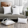 thumbnail image 7 of Vikakiooze 17.71x17.71 Pillow Inserts White Throw Pillow Insert Machine Washable Pillow Insert Bedding Throw Pillow Insert Bed And Couch Pillow Indoor Decorative, 7 of 7