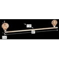 thumbnail image 3 of Traditional Brass Towel Bar Sea Crest 30" L | Renovator's Supply, 3 of 3