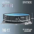 thumbnail image 3 of INTEX 16ft x 48in Ultra XTR Above Ground Swimming Pool & Optiflow 50lb Pool Filter Sand, 3 of 9