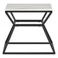 thumbnail image 2 of Adore Decor Audrey Marble Accent Table in Black, 2 of 6