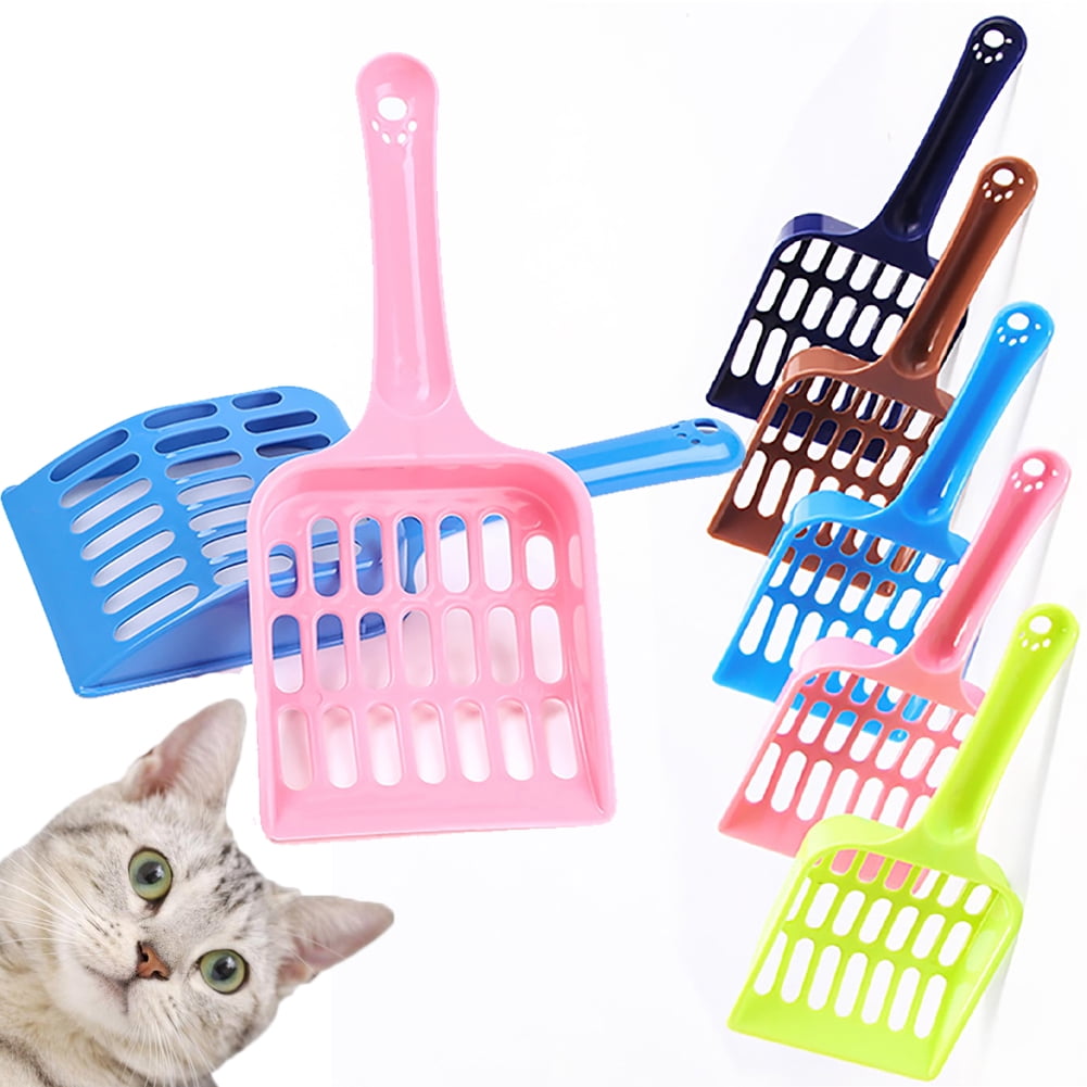 wide slot cat litter scoop