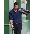 thumbnail image 2 of COOFANDY Dress Shirt for Men Untucked Wrinkle Free Shirt Long Sleeve Stretch Button Down Shirts, 2 of 6
