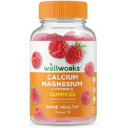 Lifeable Calcium Magnesium and Vitamin D Gummies – 90 Gummies