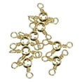 thumbnail image 4 of Eagle Claw Fishing, 3WS6 3-Way Swivel, Brass, Size 6, 4 of 5