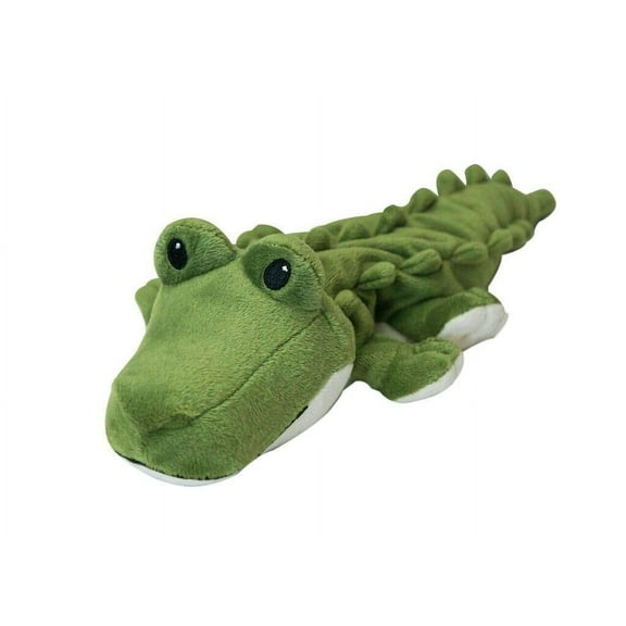Alligator Warmies Soft Stuffed Animal and Plush Toy, Polyester Green