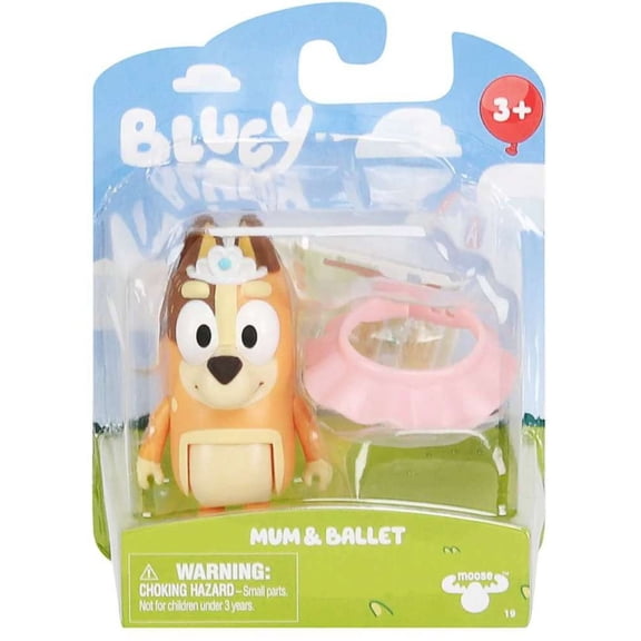 Bluey Beach Mum & Ballet Mini Figure
