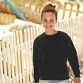 thumbnail image 2 of Fruit Of The Loom Kids Big Girls Classic 80/20 Set-In Sweatshirt, 2 of 3