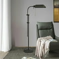 thumbnail image 6 of Kira Home Prescott 58" Adjustable Standing Pharmacy Floor Lamp, Includes 6W LED Bulb, Pivot Head for Hobby/Precise Task, 6 of 8
