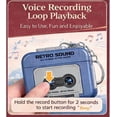 thumbnail image 4 of Eolstice Mini Cassette Player, Mini Audio Keychain Cassette Player Recorder, Nostalgic Music Player, Portable Recorder, Gift for Music Lover, Retro Design(A), 4 of 7