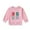 Pink, variant on FRSASU Boys Girls Long Sleeve Sports Sweatshirt Casual Clothing Sports Casual Sweatshirt Pink 6M