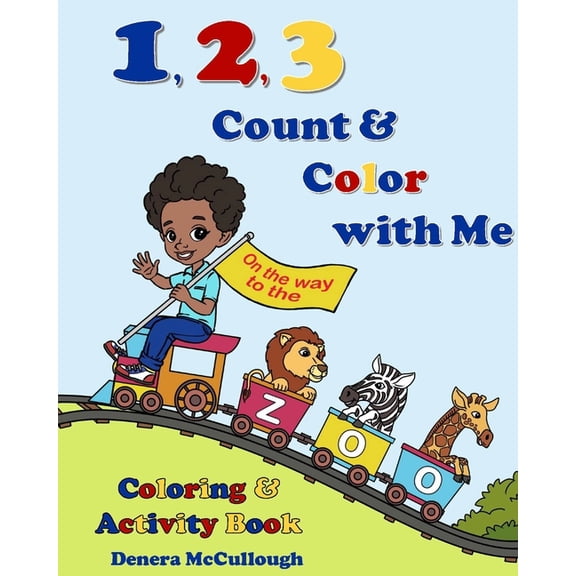 1,2,3 Count and Color with Me, (Paperback)