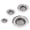 Silver, variant on ionze Kitchen Tools 4PCS Stainless Steel Sink Filter Bathtub Screen Drain Anti Clogging Filter Floor Sink Screen For Kitchen Bathroom Kitchen Accessories (Silver)
