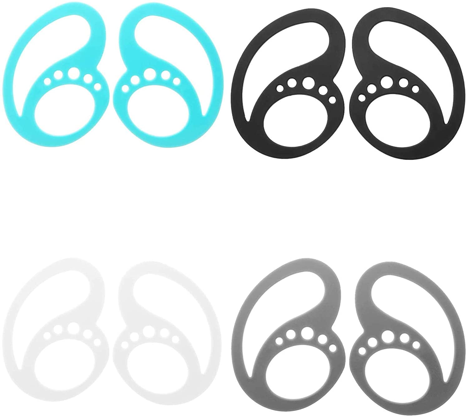 Silicone Anti Fall Ear Hooks New 
