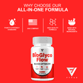 thumbnail image 6 of (2 Pack) BioGlyco Flow Pills, BioGlyco Flow Health Management Supplement (120 Capsules), 6 of 9