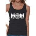 thumbnail image 1 of Women's Golf MOM Golfing Graphic Tank Tops White Sport Mom's Gift Mother's Day, 1 of 4