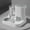GRAY, variant on Dual Bowl for Dog & Cat - Food Bowl + Water Bowl, Spill-Proof Pet Feeding Supplies, Non-Slip Design for Small/Medium/Large Pets