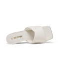 thumbnail image 4 of DREAM PAIRS Sandalias Mule de Tacón Alto 3.3" Blanco, 4 of 7