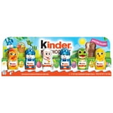 Kinder Easter Mini Hollow Figures, 6 Count Family Pack, Individually Wrapped Chocolate Candy, Perfect Easter Basket Stuffers for Kids, 3.1 oz